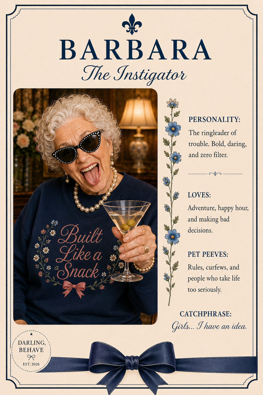 Barbara — one of the DB Grannies