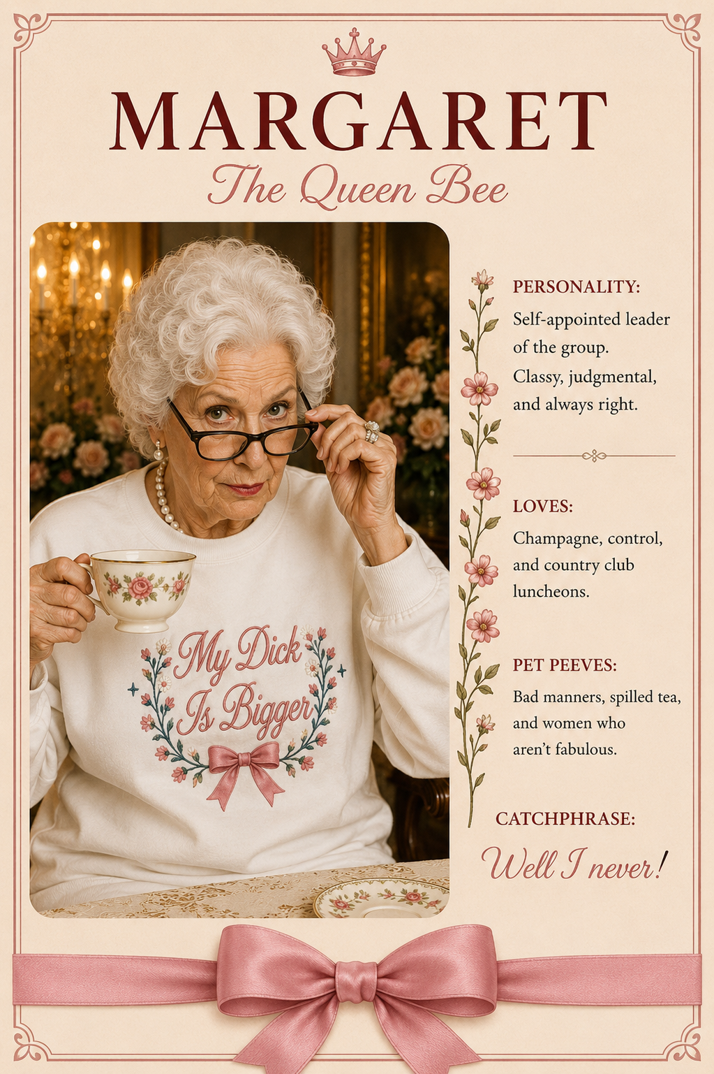 Margaret — one of the DB Grannies
